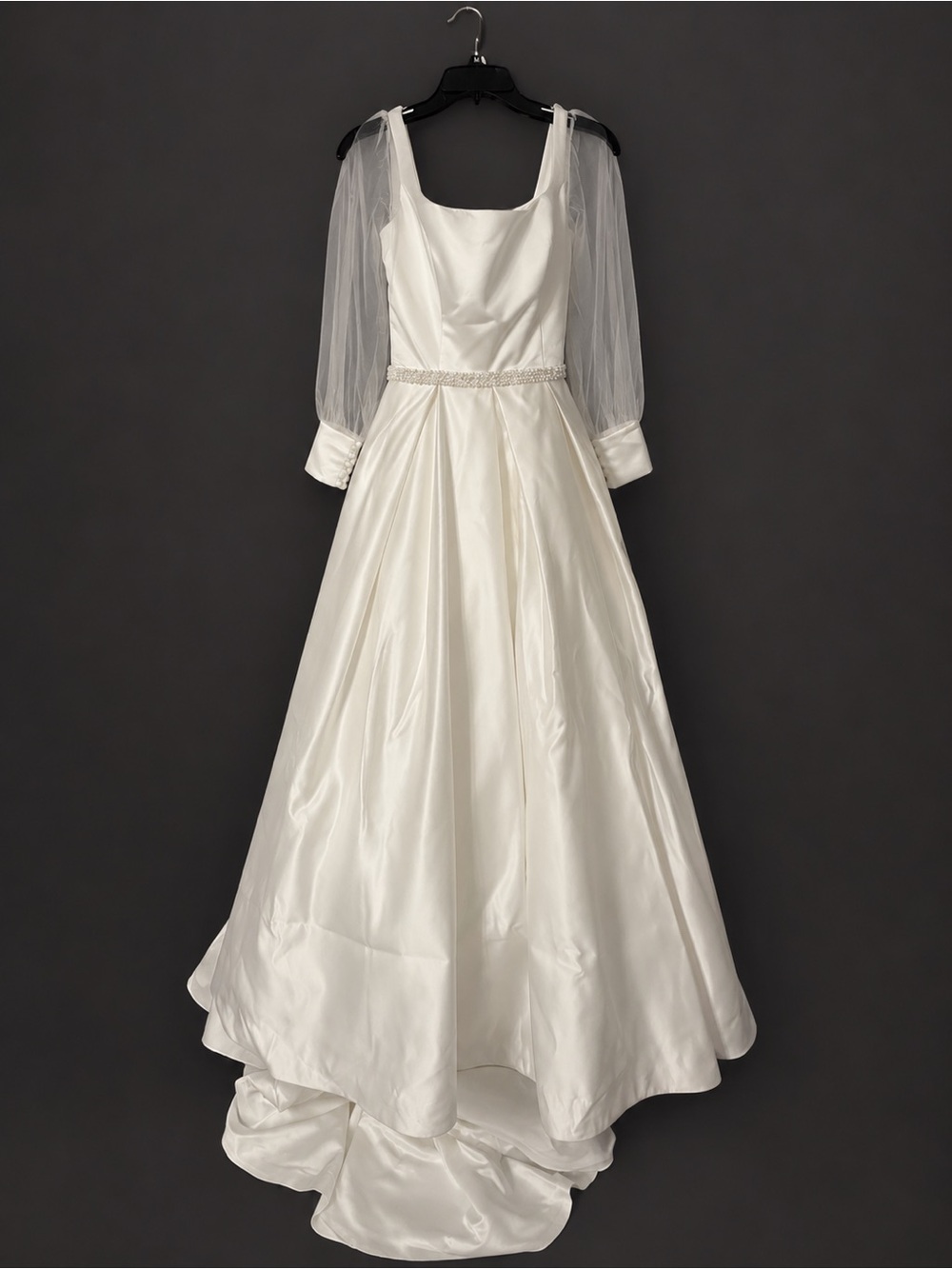 Avery Austin Chelsea Satin Bridal Ballgown - Picture 9 of 16